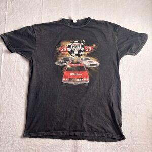 2023 WSOP Poker Grey Short‎ Sleeve Tour Online Bracelet Shirt Men's XL *